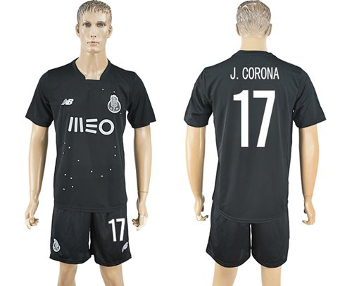 Oporto #17 J.Corona Away Soccer Club Jersey